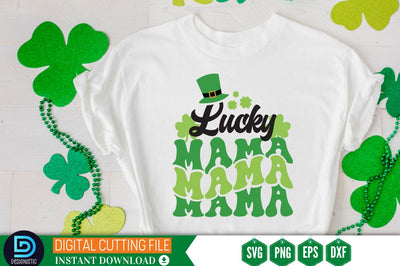 Lucky mama SVG SVG DESIGNISTIC 
