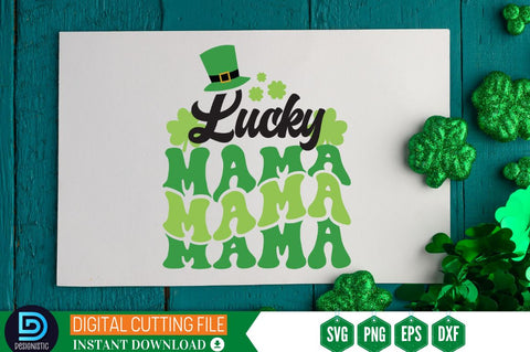 Lucky mama SVG SVG DESIGNISTIC 