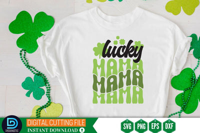 Lucky mama SVG SVG DESIGNISTIC 