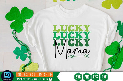 Lucky mama SVG SVG DESIGNISTIC 