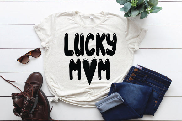 Lucky Mom SVG thesvgfactory 