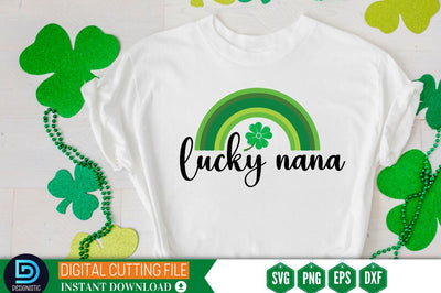 Lucky nana SVG SVG DESIGNISTIC 