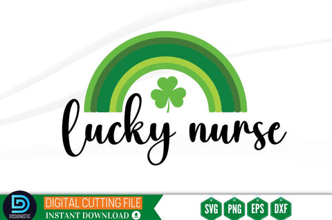 Lucky nurse SVG SVG DESIGNISTIC 