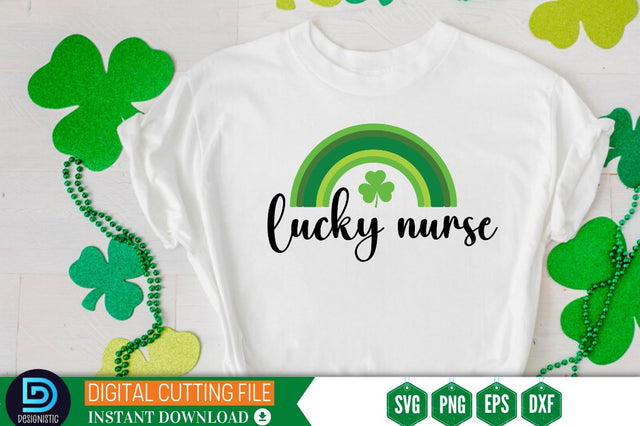 Lucky nurse SVG SVG DESIGNISTIC 