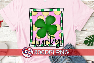 Lucky PNG for Sublimation-St. Patrick's Day Sublimation Greedy Stitches 