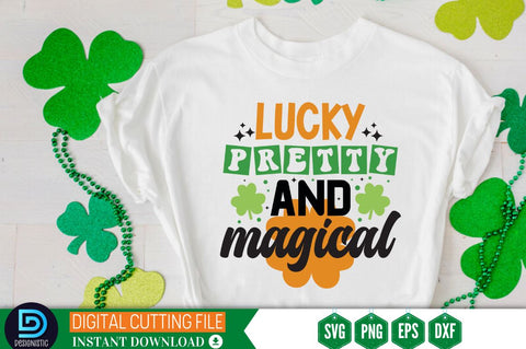 Lucky pretty and magical SVG SVG DESIGNISTIC 