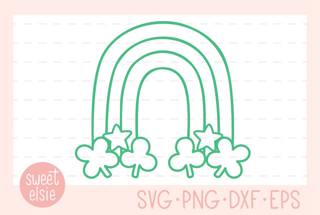 Lucky rainbow SVG Sweet Elsie 