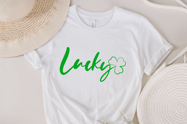Lucky Shamrock svg, Lucky svg, Clover Lucky svg, St. Patrick's Lucky Svg, Lucky Shamrock svg, Lucky Clover svg, St. Patrick's Day svg, png SVG Fauz 