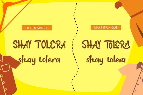 Lucky Shirt - Quirky Ligature Font Font PutraCetol Studio 