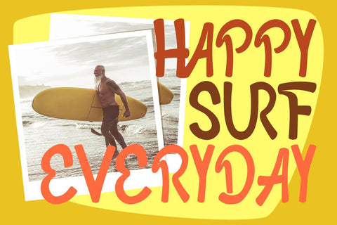 Lucky Shirt - Quirky Ligature Font Font PutraCetol Studio 