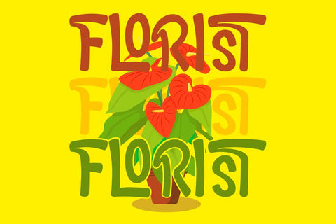 Lucky Shirt - Quirky Ligature Font Font PutraCetol Studio 