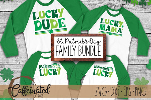 Lucky St. Patricks Day Mini Bundle SVG Caffeinated SVGs 