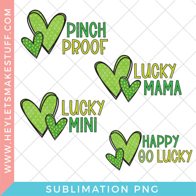 Lucky St. Patrick's Day Sublimation Bundle Sublimation Hey Let's Make Stuff 
