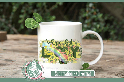 Lucky Sublimation Sublimation QueenBrat Digital Designs 