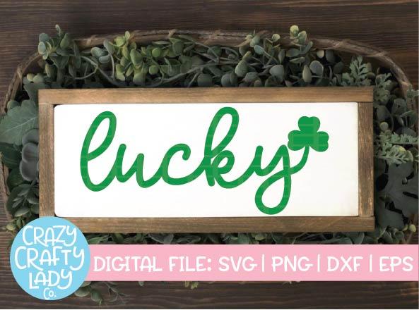 Lucky SVG Crazy Crafty Lady Co. 