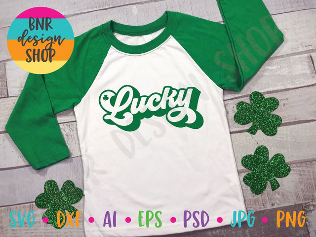 Lucky SVG for St. Patrick's Day SVG BNRDesignShop 
