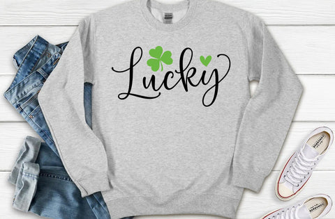 Lucky SVG, Happy Go Lucky Svg, St Patricks Day Svg, Lucky Rainbow Svg, Lucky Shirt Svg, Clover Svg, Irish Svg,Shamrock Svg, Happy St Patrick SVG MD mominul islam 