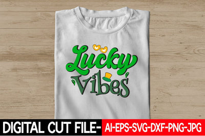 Lucky Vibes SVG Blessedprint 