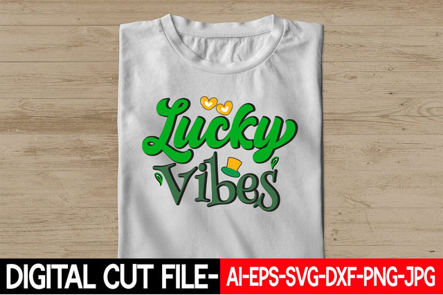 Lucky Vibes SVG Blessedprint 