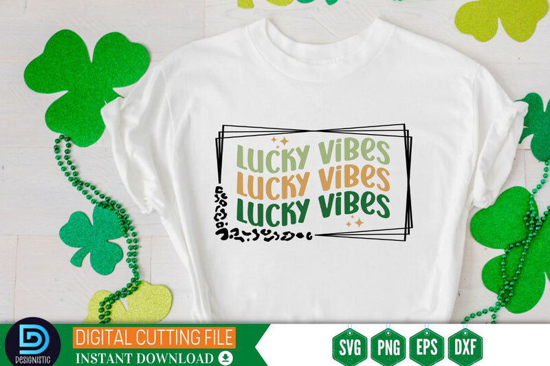Lucky vibes SVG SVG DESIGNISTIC 