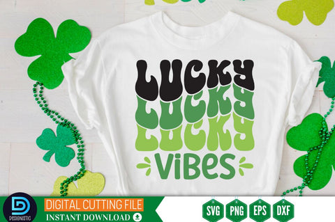 Lucky vibes SVG SVG DESIGNISTIC 