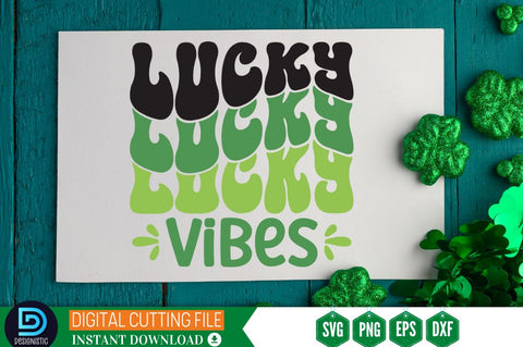 Lucky vibes SVG SVG DESIGNISTIC 