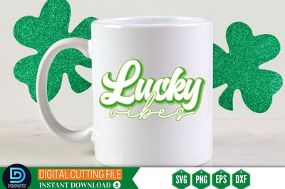 Lucky vibes SVG SVG DESIGNISTIC 