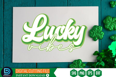 Lucky vibes SVG SVG DESIGNISTIC 