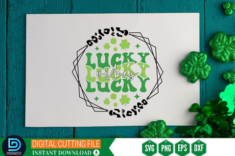 Lucky vibes SVG SVG DESIGNISTIC 