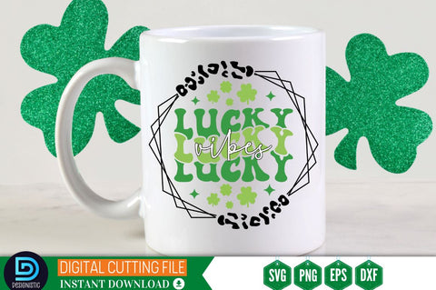 Lucky vibes SVG SVG DESIGNISTIC 