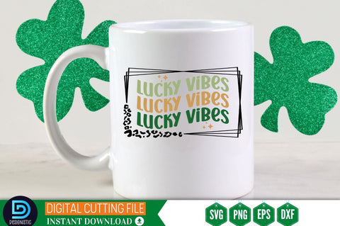 Lucky vibes SVG SVG DESIGNISTIC 