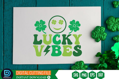 Lucky vibes SVG SVG DESIGNISTIC 