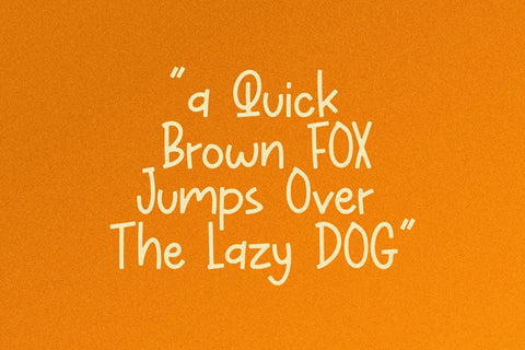 Lucky Yellow Font Font Forberas 
