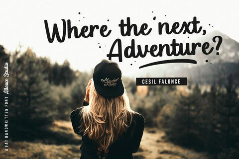 Luckyfield Font Allouse.Studio 