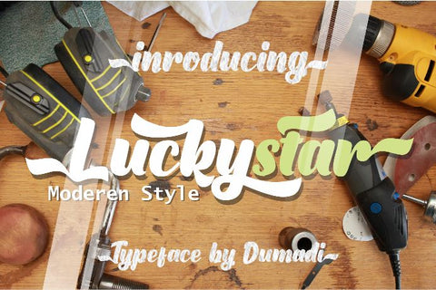 Luckystar Font Dumadistyle 