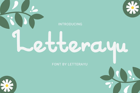 Lucy | Unique Display Font Font Masyafi Studio 