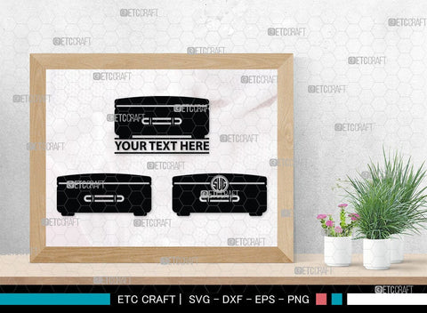 Luggage Monogram, Luggage Silhouette, Luggage SVG Cut Files, Suitcase Svg, Travel Bag Silhouette Svg, SB00077 SVG ETC Craft 