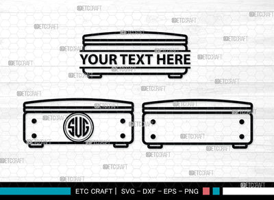 Luggage Monogram, Luggage Silhouette, Luggage SVG Cut Files, Suitcase Svg, Travel Bag Silhouette Svg, SB00077 SVG ETC Craft 
