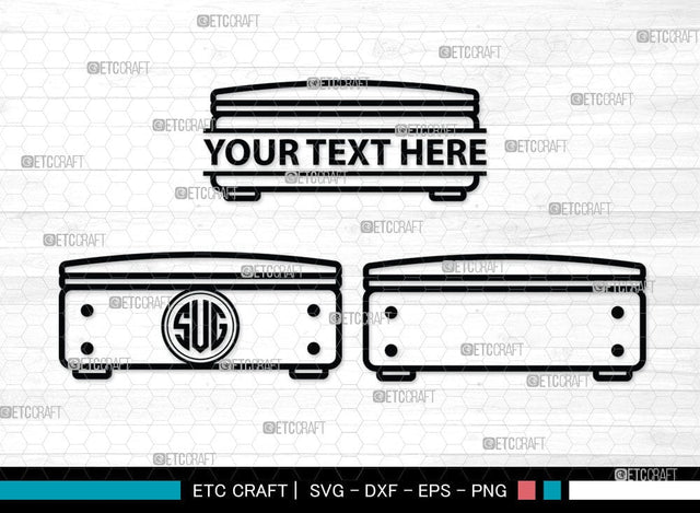 Luggage Monogram, Luggage Silhouette, Luggage SVG Cut Files, Suitcase Svg, Travel Bag Silhouette Svg, SB00077 SVG ETC Craft 