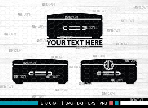 Luggage Monogram, Luggage Silhouette, Luggage SVG Cut Files, Suitcase Svg, Travel Bag Silhouette Svg, SB00077 SVG ETC Craft 