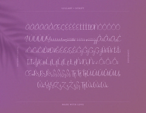 Lullaby Tint Script Font Font inferno.studio3 