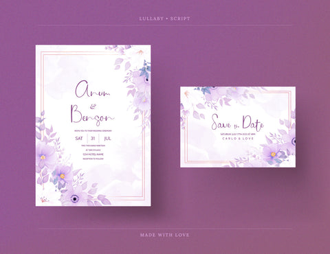 Lullaby Tint Script Font Font inferno.studio3 