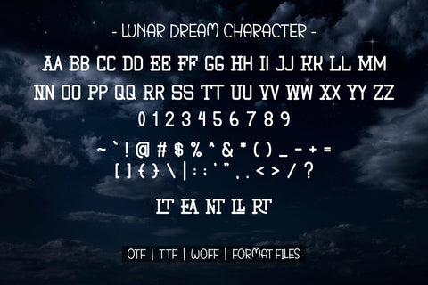 Lunar Dream - Slab Serif Font Font Masyafi Studio 