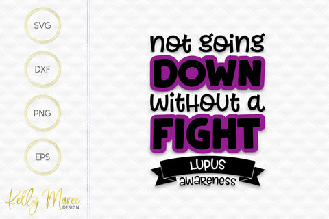 Lupus Awareness Cut File Kelly Maree Design 