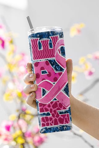 Lupus awareness purple ribbon Hope 20 oz Skinny Tumbler Sublimation Design Digital Download Sublimation CaldwellArt 