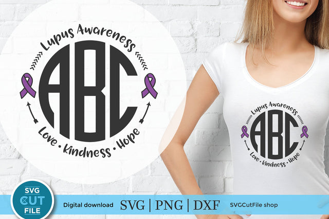 Lupus svg with monogram SVG SVG Cut File 