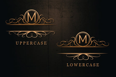 Luxury Monogram Font LetterdayStudio 