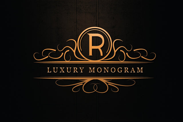 Luxury Monogram Font LetterdayStudio 