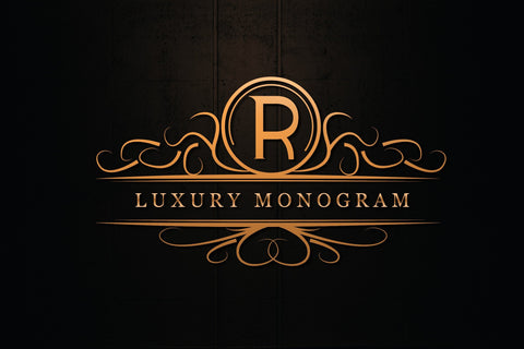 Luxury Monogram Font LetterdayStudio 