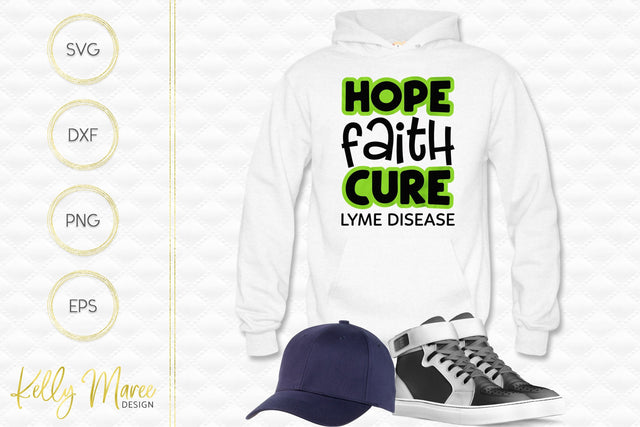 Lyme Disease Awareness Cut File Kelly Maree Design 
